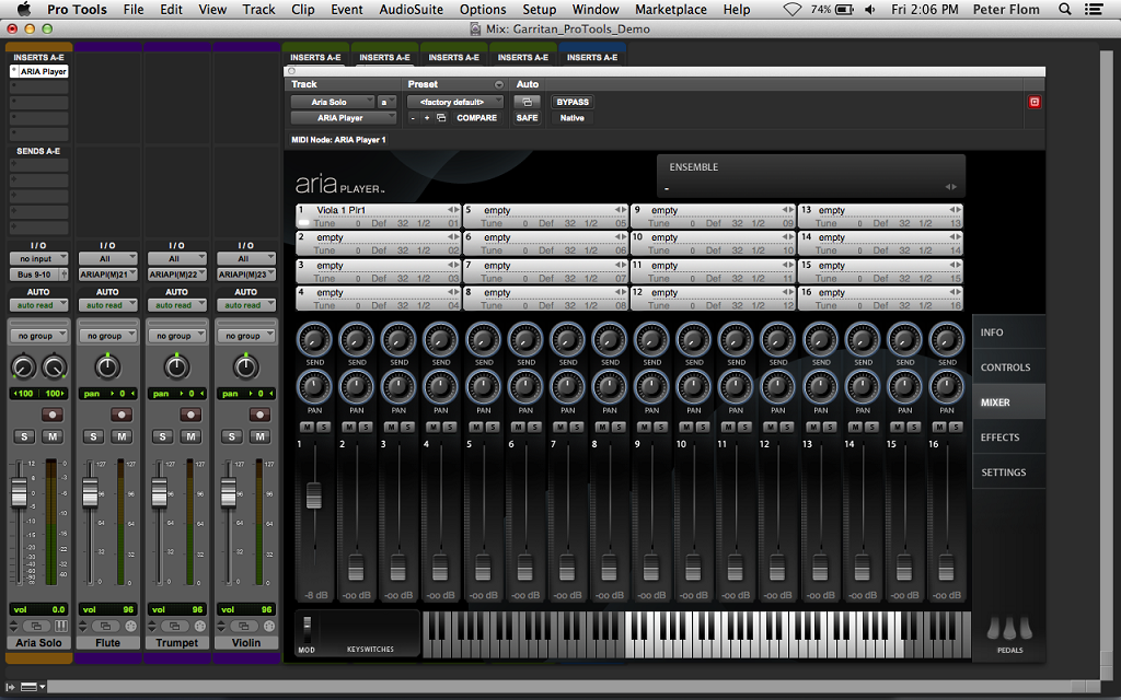 garritan personal orchestra 5 out of tune performance issue